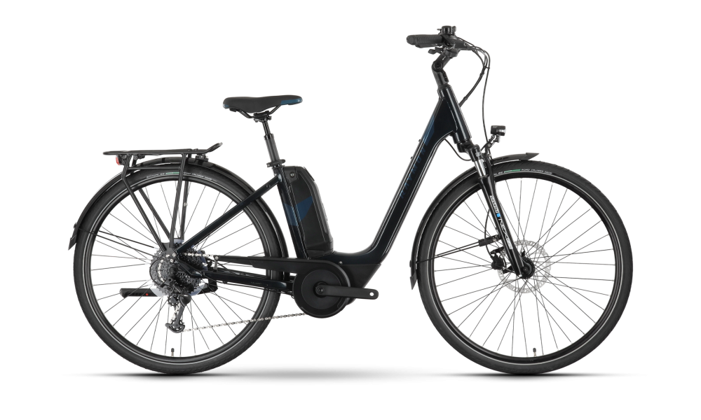 Rower miejski elektryczny R-Raymon CityRay E 3.0 SE - granatowy