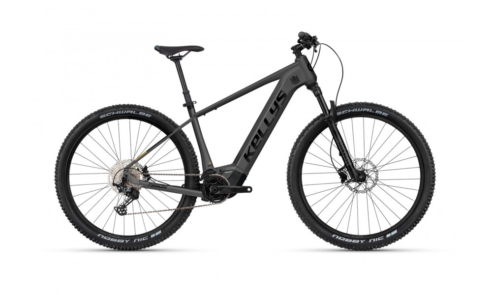 Rower górski elektryczny Kellys Tygon R90 P - grafitowy