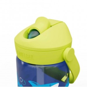Butelka Tritanowa CAMELBAK Thrive Flip Straw Kids 400ml - niebiesko-zielony 2