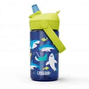 Butelka Tritanowa CAMELBAK Thrive Flip Straw Kids 400ml - niebiesko-zielony 1