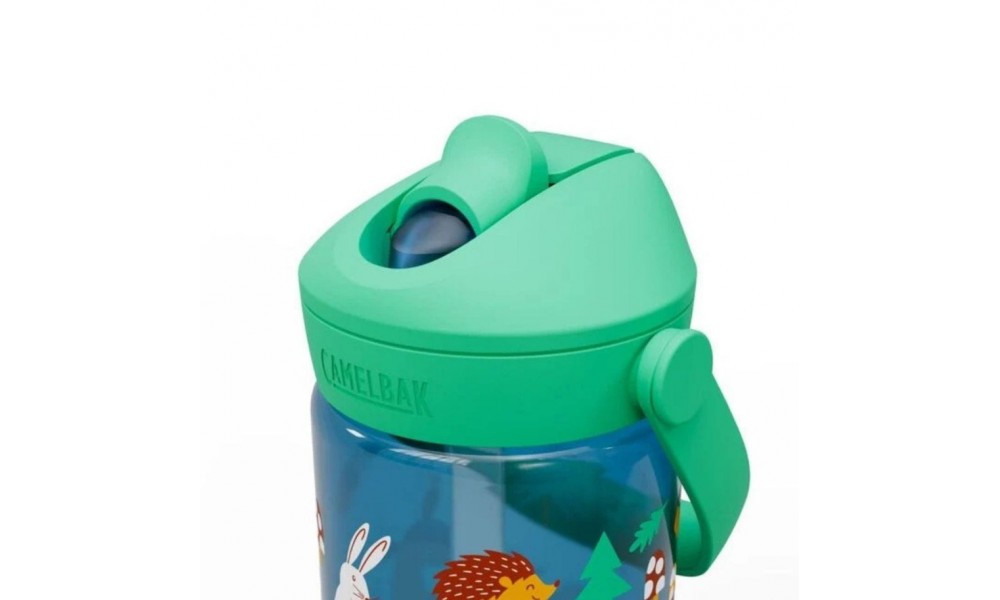 Butelka Tritanowa CAMELBAK Thrive Flip Straw Kids 400ml - granatowy-zielony