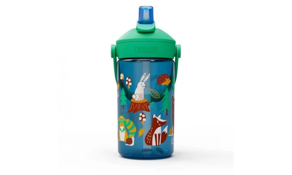 Butelka Tritanowa CAMELBAK Thrive Flip Straw Kids 400ml - granatowy-zielony