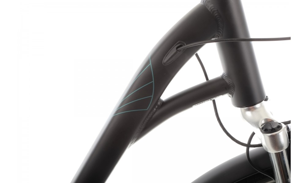 Rower miejski Romet Art Deco Lux 2024-Wersja C - czarny