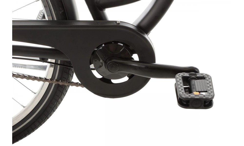 Rower miejski Romet Art Deco Lux 2024-Wersja C - czarny