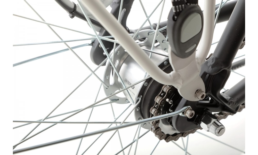 Rower miejski Romet Art Deco Lux 2024-Wersja C - czarny