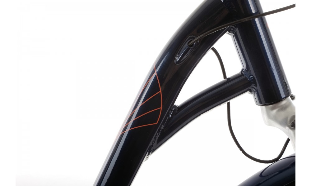 Rower miejski Romet Art Deco Lux 2024-Wersja B - granatowy