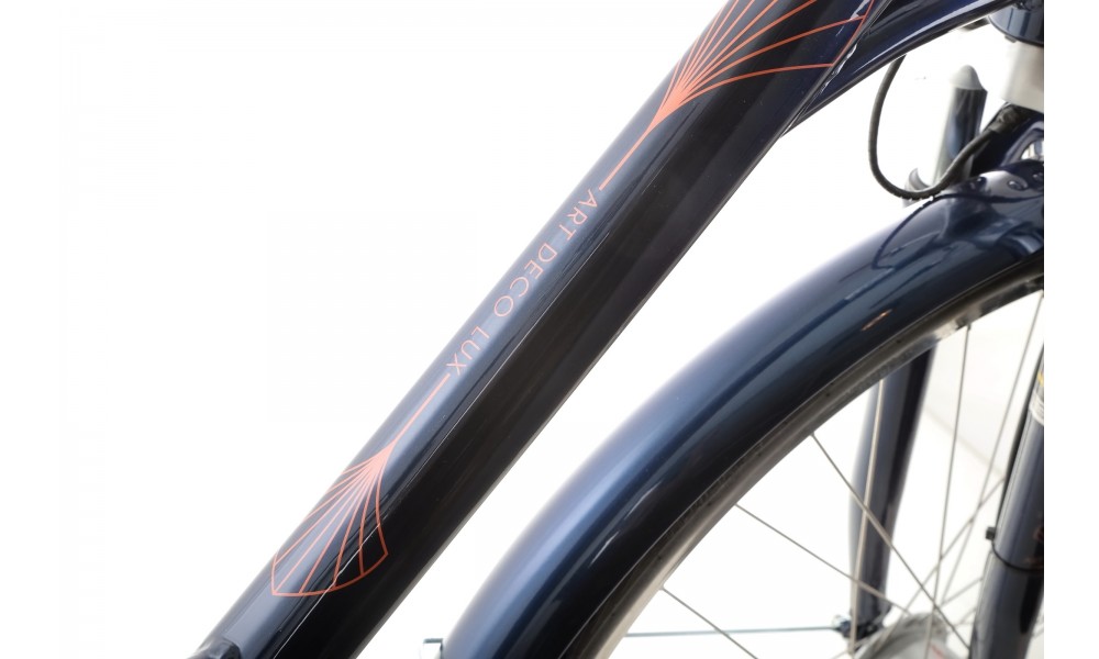 Rower miejski Romet Art Deco Lux 2024-Wersja B - granatowy