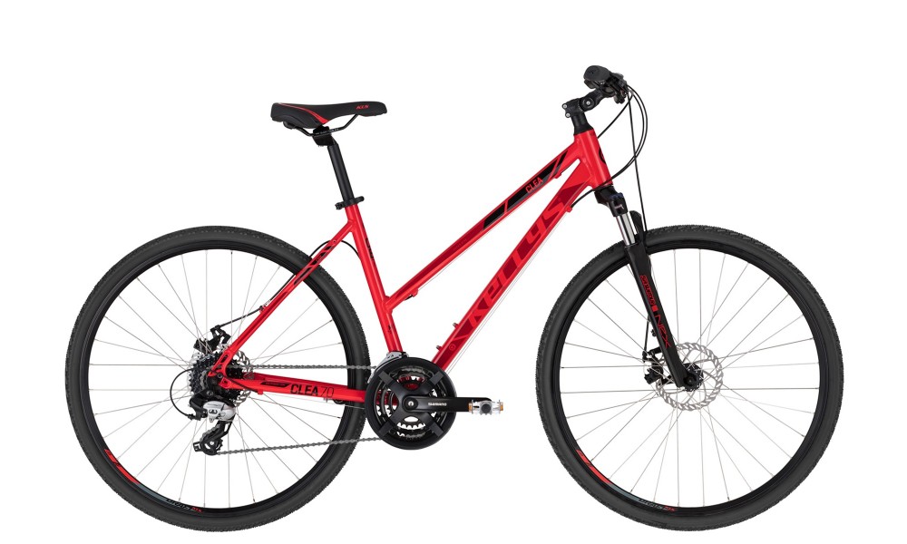 Rower crossowy Kellys Clea 70 - czerwony
