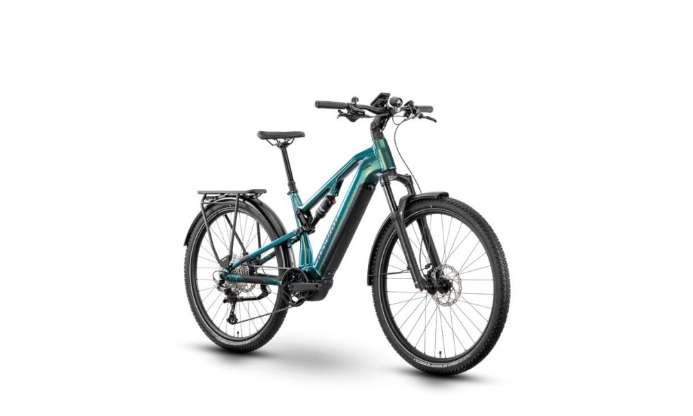 Rower trekkingowy elektryczny R-Raymon Crossray Pro - zielony