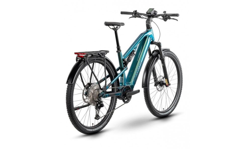 Rower trekkingowy elektryczny R-Raymon Crossray Pro - zielony