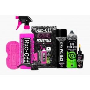 Muc-Off Zestaw do czyszczenia i pielęgnacji rowerów elektrycznych Essentials Kit Clean 1