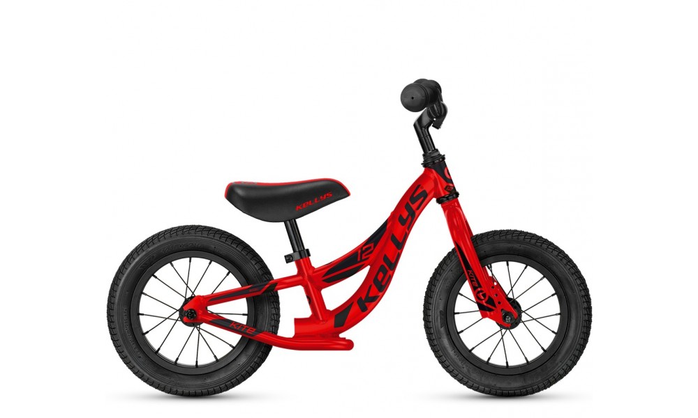Rower dziecięcy biegowy Kellys Kite 12 2022 - czerwony