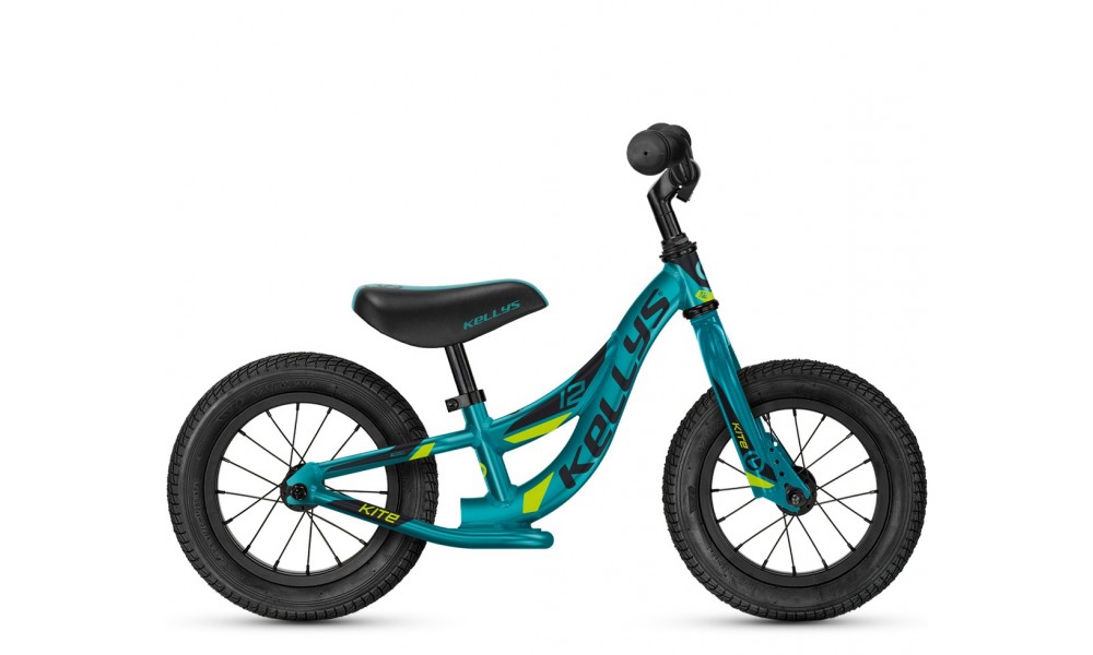 Rower dziecięcy biegowy Kellys Kite 12 Race 2021 - morski