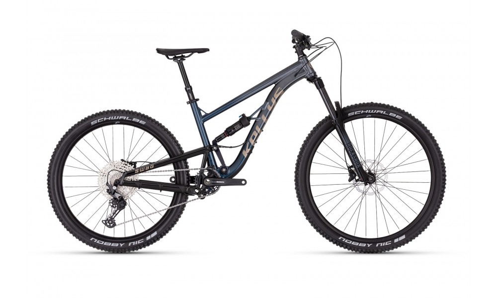 Rower górski Kellys Swag 10 - szaro-niebieski