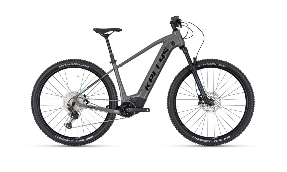 Rower górski elektryczny Kellys Tayen R90 P 27.5" 725Wh - szary