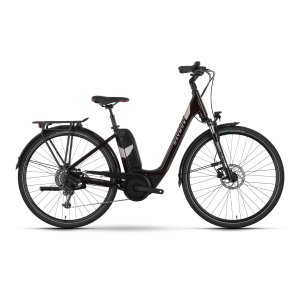 Rower miejski elektryczny R-Raymon CityRay E 5.0 SE - bordowy 1