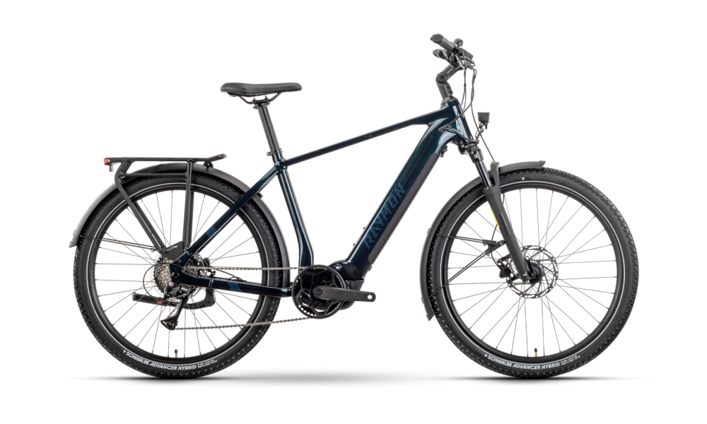 Rower trekkingowy elektryczny R-Raymon Tourray 720 Diamond - granatowy