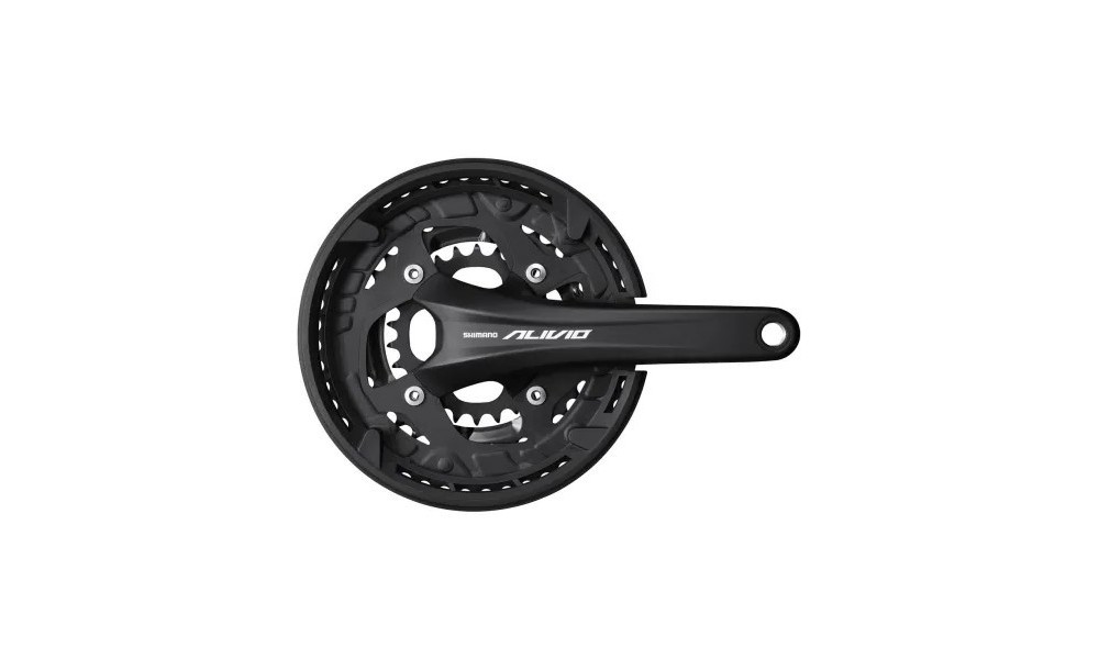 Mechanizm korbowy Shimano FCT406048/36/26 9rz. 175mm b/łoż czarny
