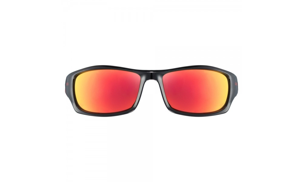 Okulary Uvex Sportstyle 211 - czarno-czerwone