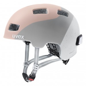 Kask rowerowy Uvex City 4 - różowo-szary 55-58cm 1
