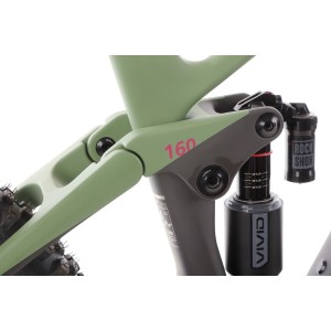 Rower górski elektryczny R-Raymon Tarok  Pro - szaro-zielony 2