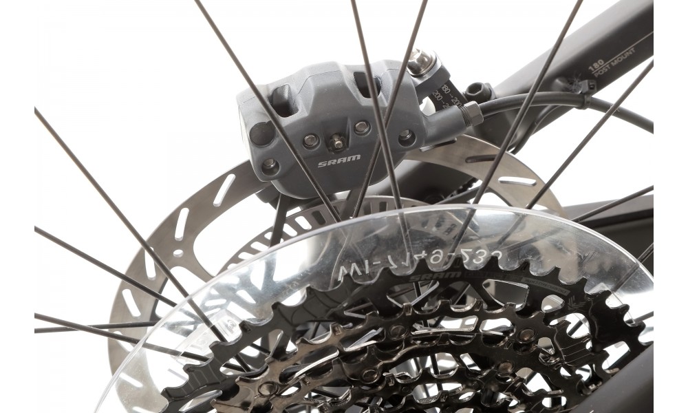 Rower górski elektryczny R-Raymon Tarok  Pro - szaro-zielony