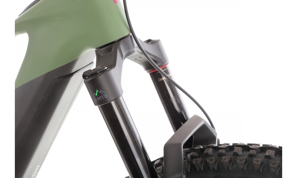 Rower górski elektryczny R-Raymon Tarok  Pro - szaro-zielony