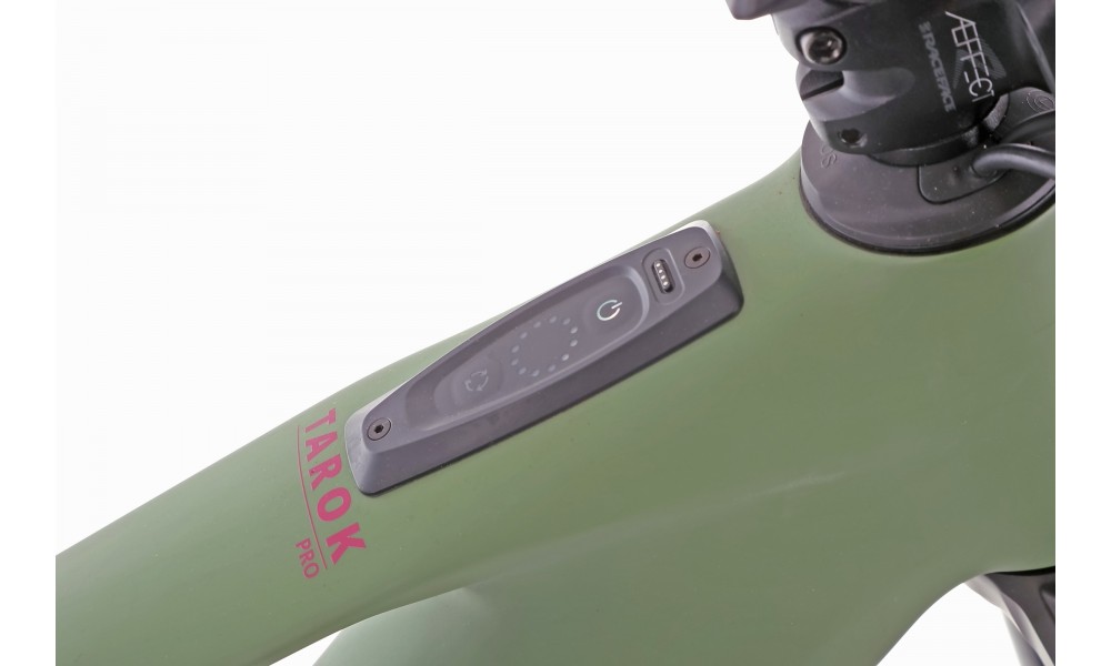 Rower górski elektryczny R-Raymon Tarok  Pro - szaro-zielony