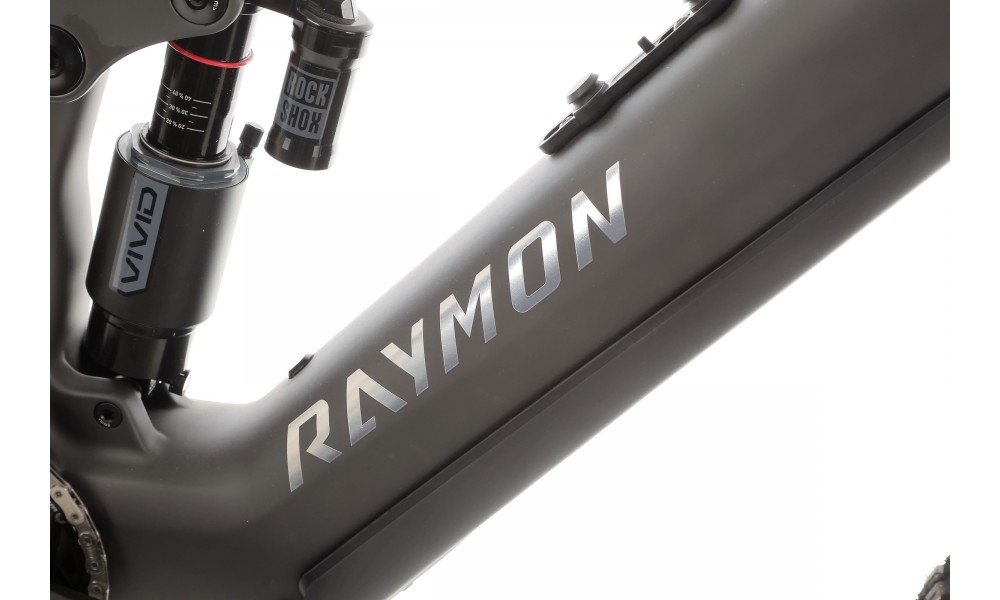 Rower górski elektryczny R-Raymon Tarok  Pro - szaro-zielony