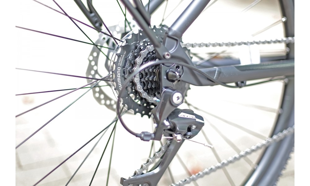 Rower crossowy Unibike Flash EQ Man 2025 - czarny