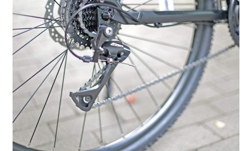 Rower crossowy Unibike Flash EQ Man 2025 - czarny