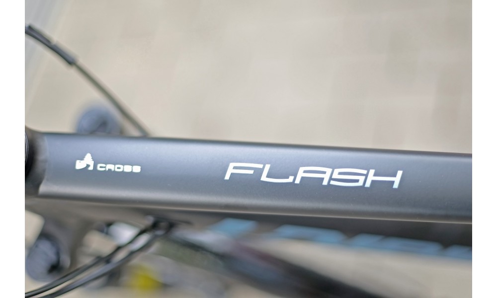 Rower crossowy Unibike Flash EQ Man 2025 - czarny