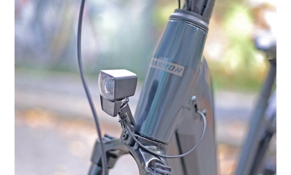 Rower miejski elektryczny R-Raymon Metmo FW - czarny