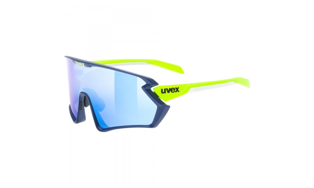 Okulary Uvex Sportstyle 231 2.0 - niebieski-żółty