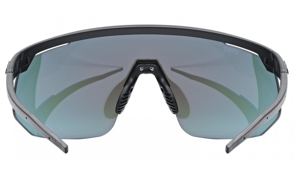 Okulary Uvex Pace One - czarno-niebieski