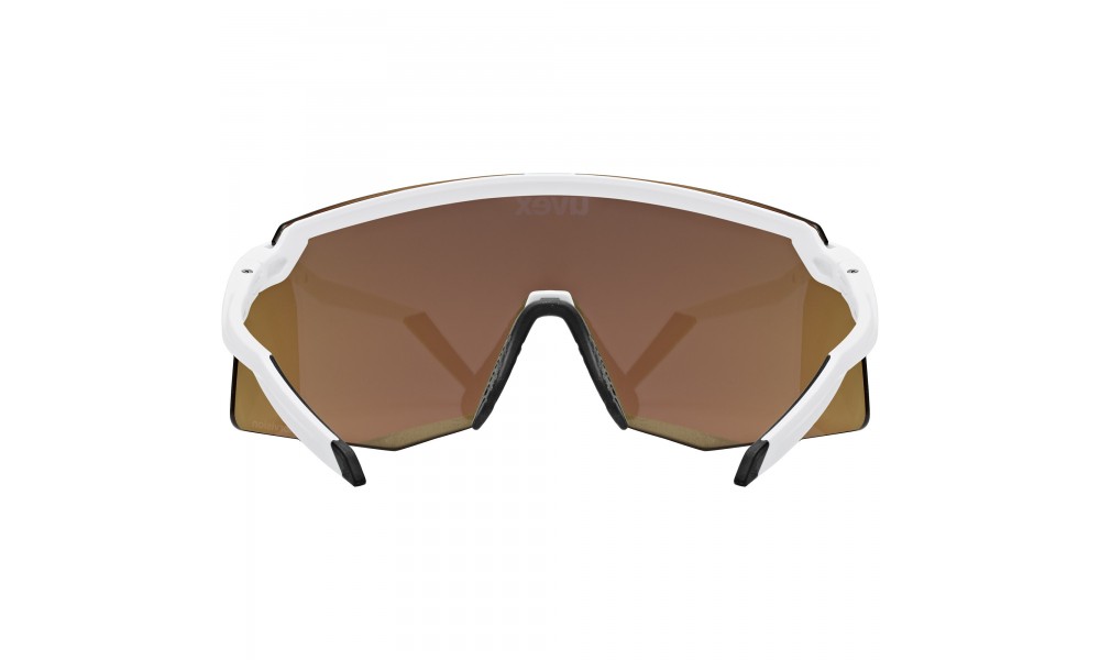 Okulary Uvex Pace Stage CV - biało-zielony