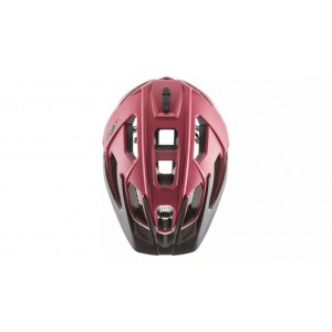 Kask rowerowy Uvex Quatro CC - czerwono-czarny 2