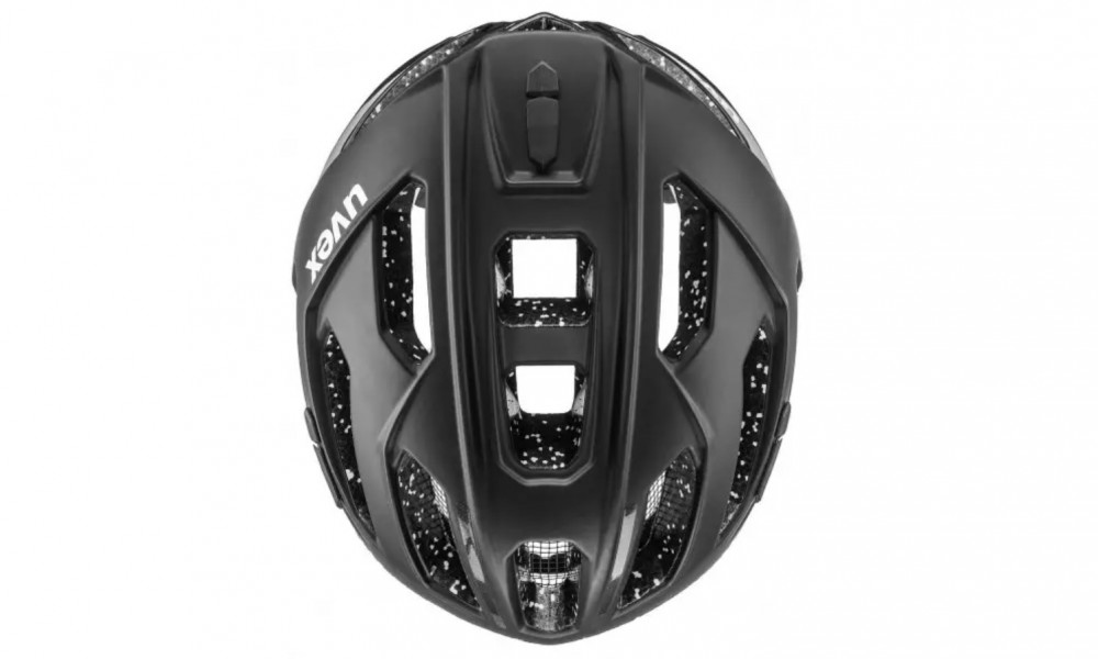 Kask rowerowy Uvex Gravel-x - czarny-szary-biały