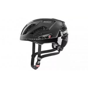 Kask rowerowy Uvex Gravel-x - czarny-szary-biały 1