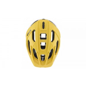 Kask rowerowy Uvex Quatro CC - żółto-biały 2