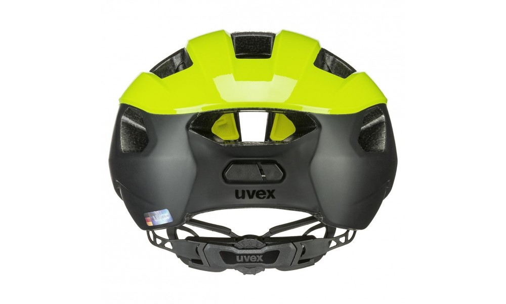 Kask rowerowy Uvex Rise CC - żółto-czarny