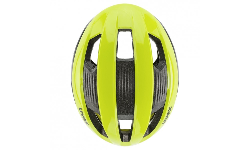 Kask rowerowy Uvex Rise CC - żółto-czarny