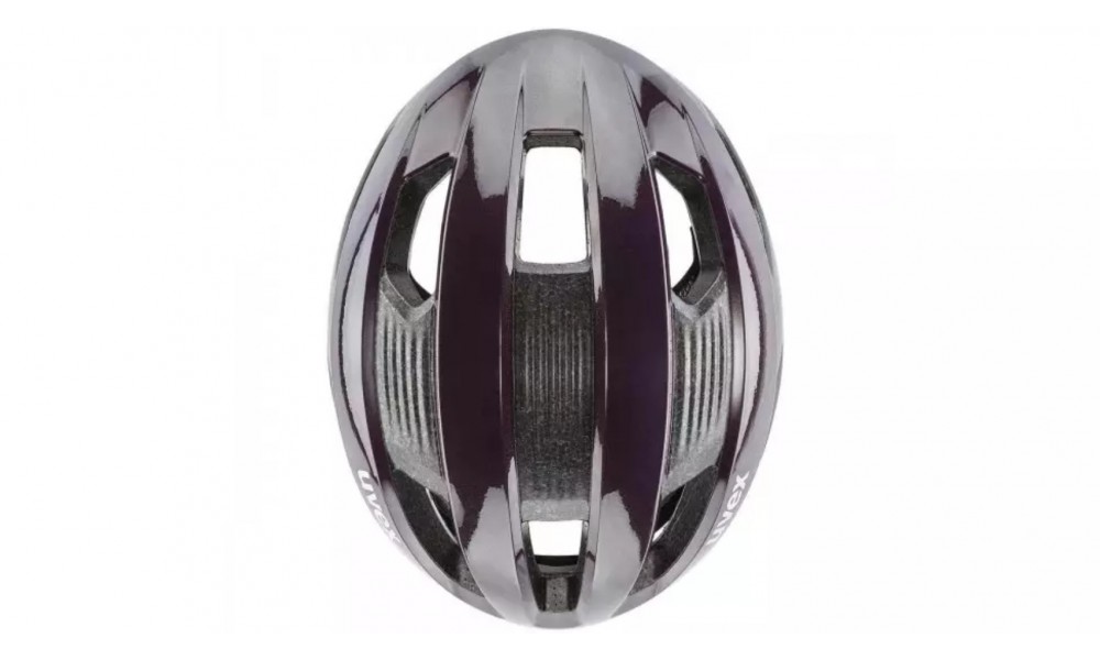 Kask rowerowy Uvex Rise CC - fioletowo-czarny