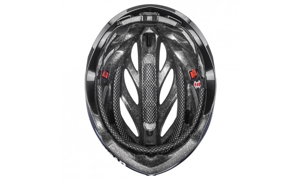 Kask rowerowy Uvex Boss Race - granatowo-czarny