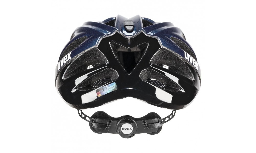 Kask rowerowy Uvex Boss Race - granatowo-czarny