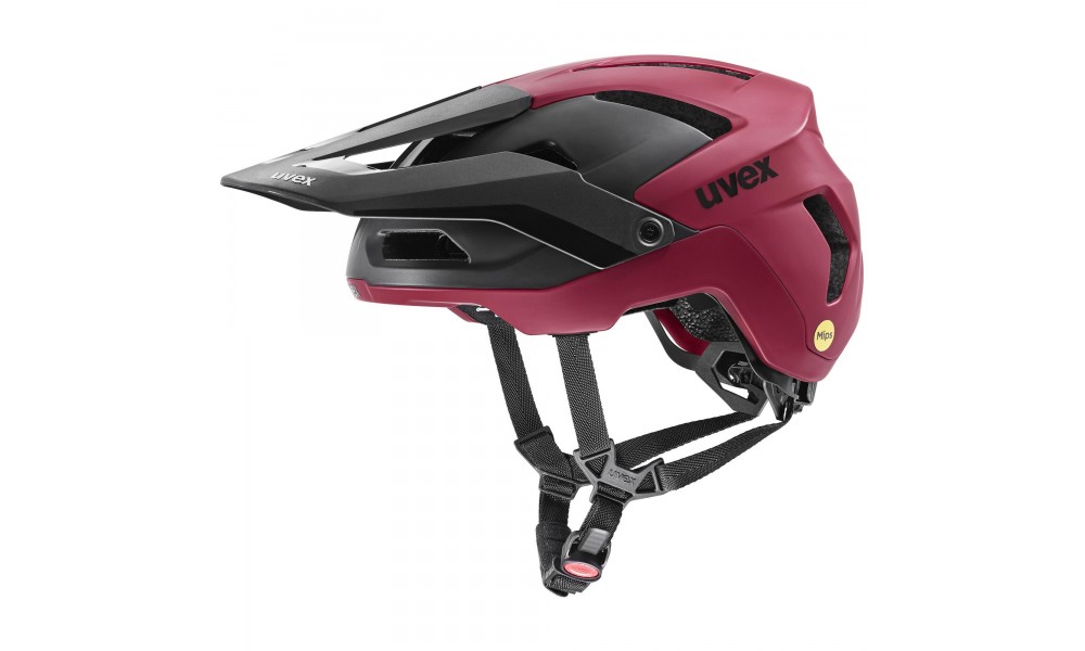 Kask rowerowy Uvex Renegade MIPS - czerwony