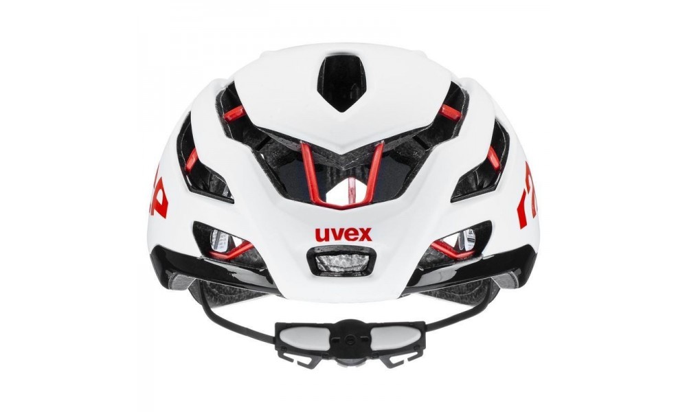 Kask rowerowy  Uvex Race 9 - biało-czerwony