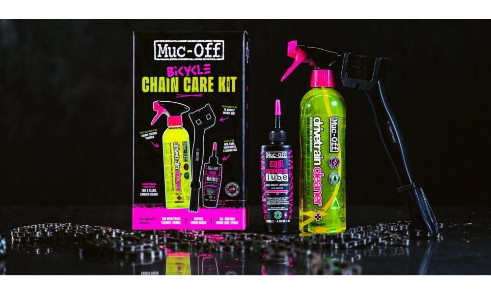 Zestaw Muc-Off do pielęgnacji łańcucha Bicycle Chain Care Kit