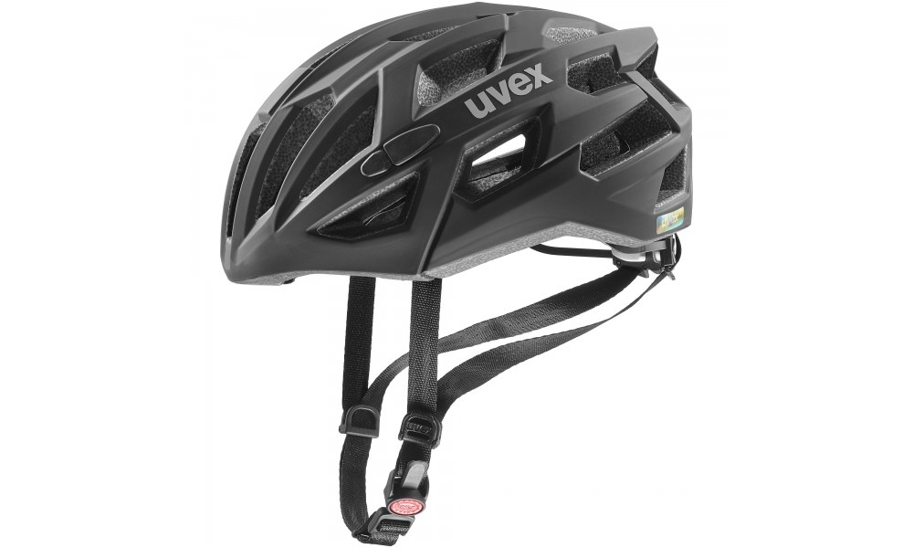 Kask rowerowy  Uvex Race 7 - czarny matowy