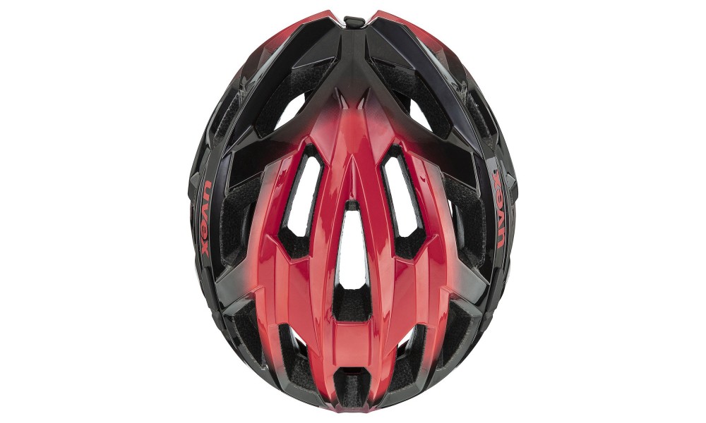 Kask rowerowy  Uvex Race 7 - czarno-czerwony